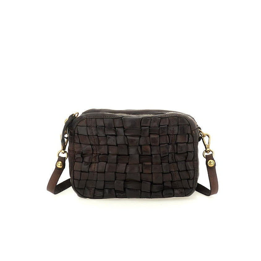 Elena Bowling taske, small - brun